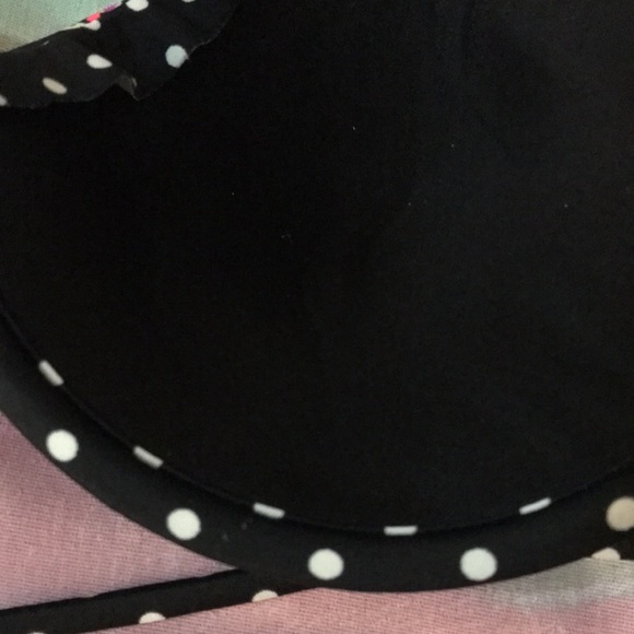 Retiring Soon! Victoria’s Secret Bikini Bra Top 32D with Ruffle Polkadots - Picture 6 of 11